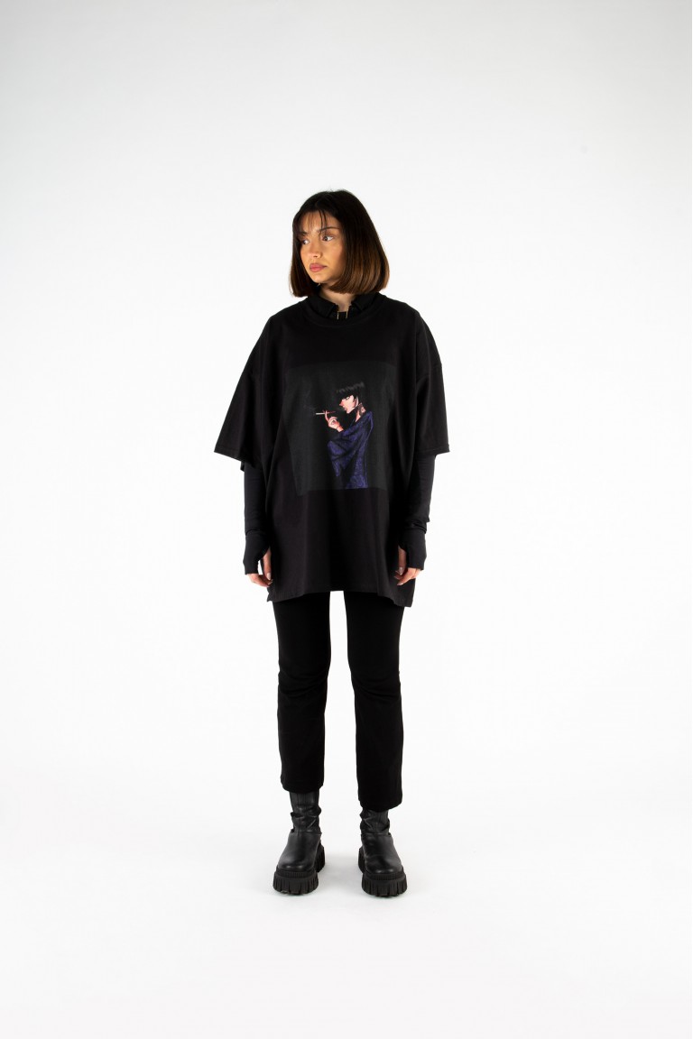 CEM VAN KAY | oversize tshirt black